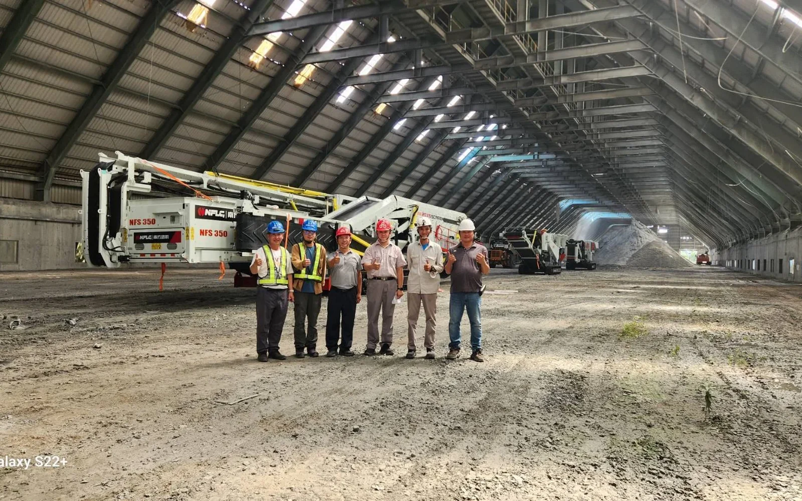 Hualien Taiwan Cement Mobile Crushing Line
