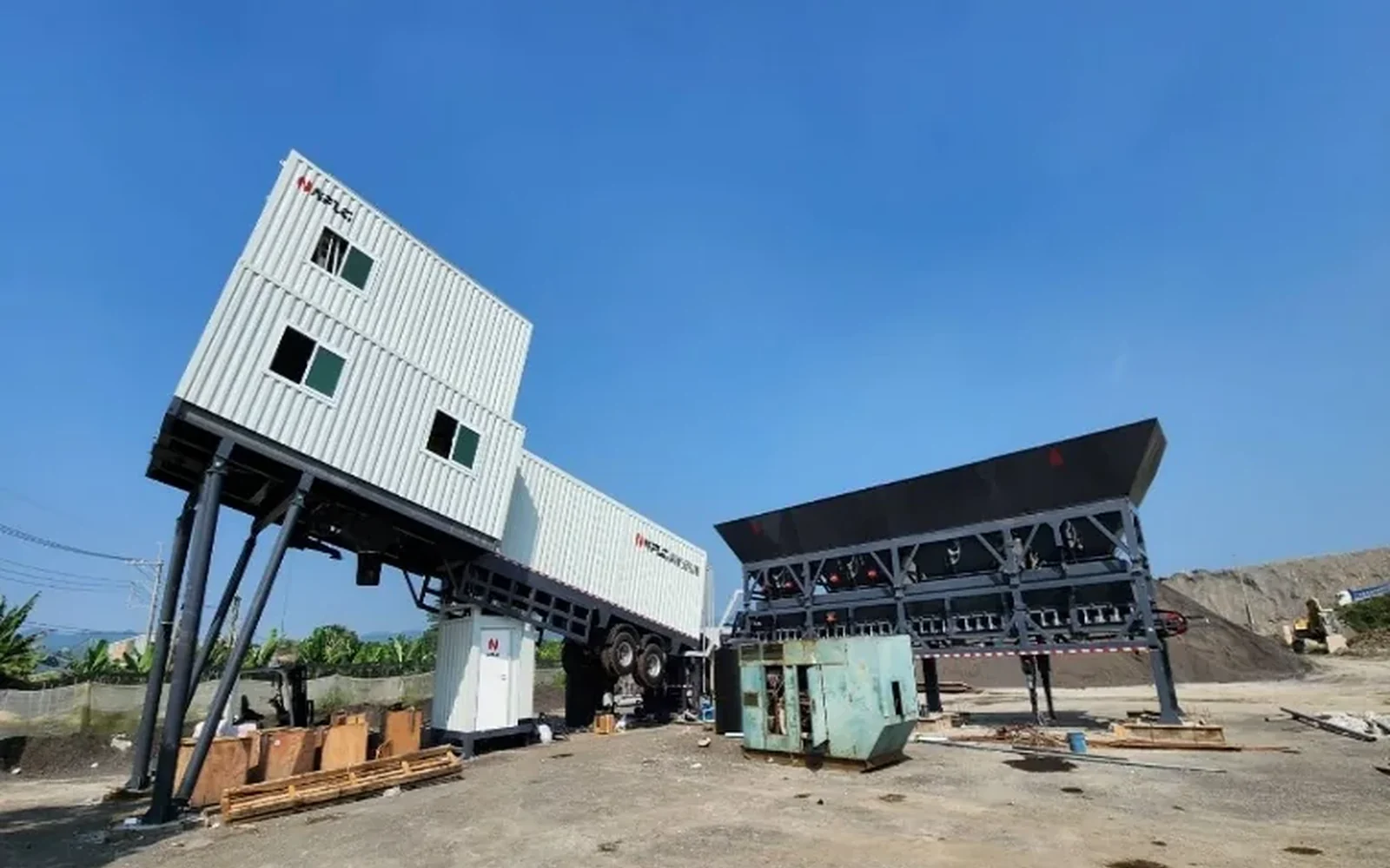 Pingtung Ruifeng Mobile Concrete Plant